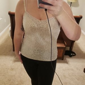Sequin top